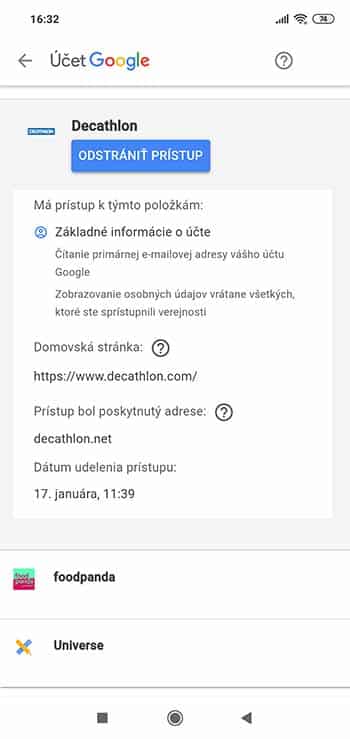 Skontrolujte si, kto má prístup k vášmu Google účtu