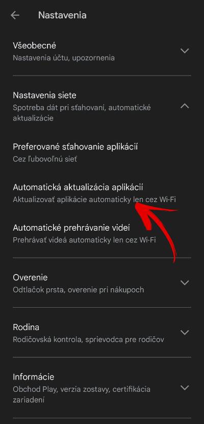 Automaticke stahovanie aktualizacii aplikacii_2
