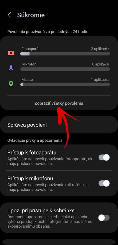 Pristup k povoleniam aplikacie_1