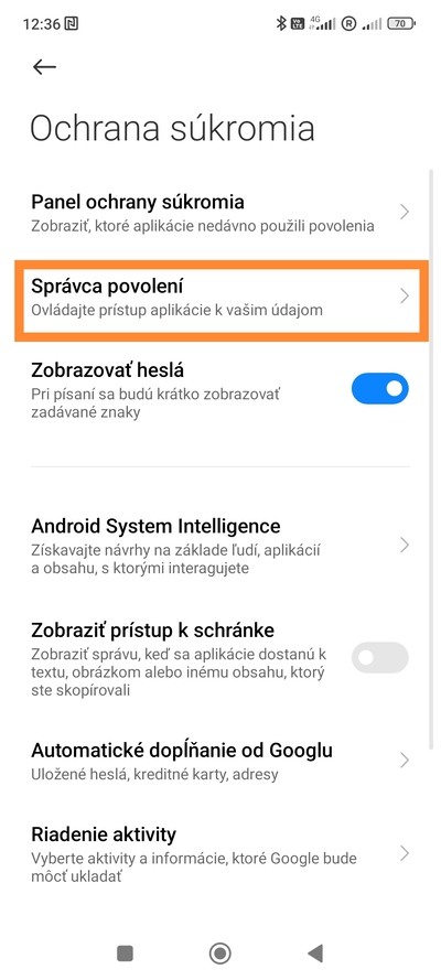 Ktoré aplikácie pristupujú k vašim povoleniam?
