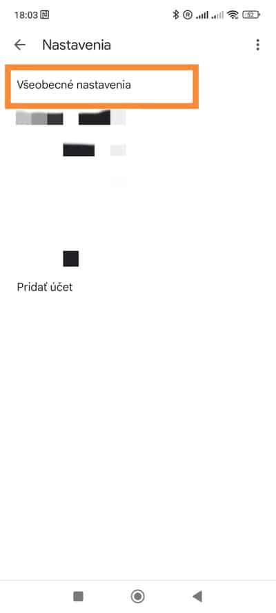 Vypnutie prehliadača Gmail