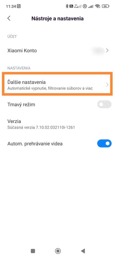 YouTube bez reklám a na pozadí Mi Music