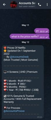 falosne netflix ucty predaj