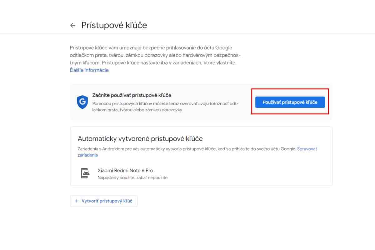 Prečo by ste mali používať Google passkey?