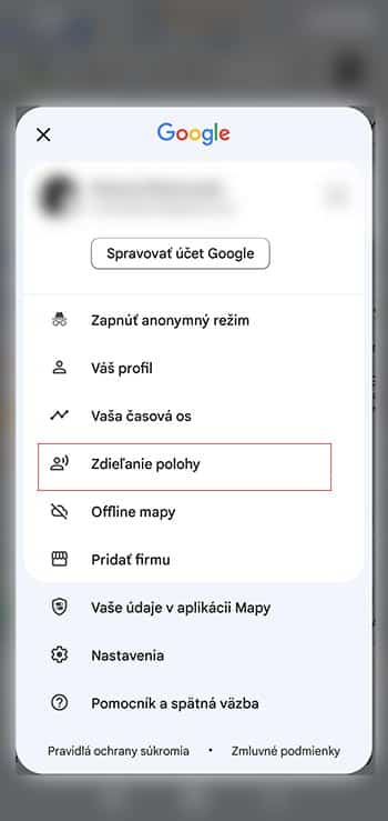 Ako sledovať vašich známych v Google Mapách?
