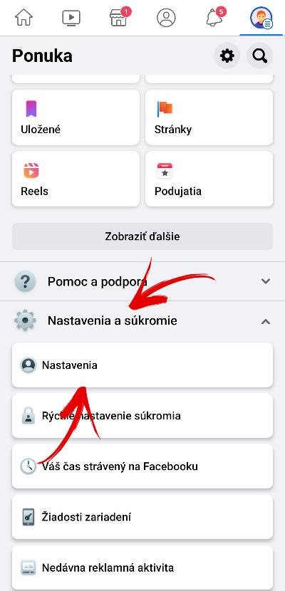 posledne prihlasenie Facebook a Facebook Messenger