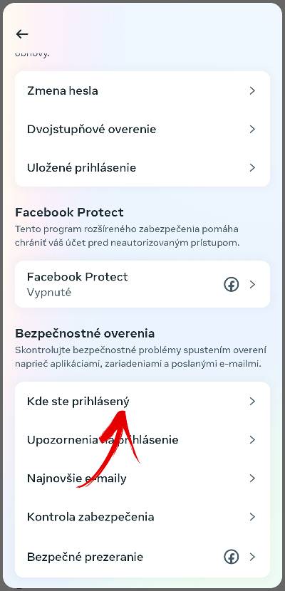 posledne prihlasenie Facebook a Facebook Messenger_4