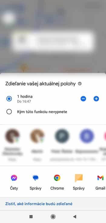 Ako sledovať vašich známych v Google Mapách?
