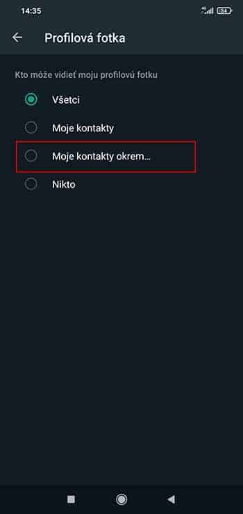 Prečo nevidíte profilový obrázok kontaktu na WhatsAppe?
