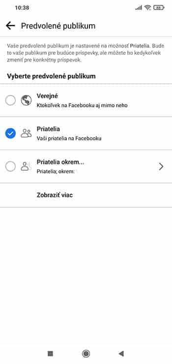 Ochráňte si súkromie na Facebooku