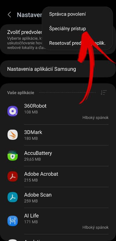 ktore aplikacie pristupuju k spravam v telefone_6_navod