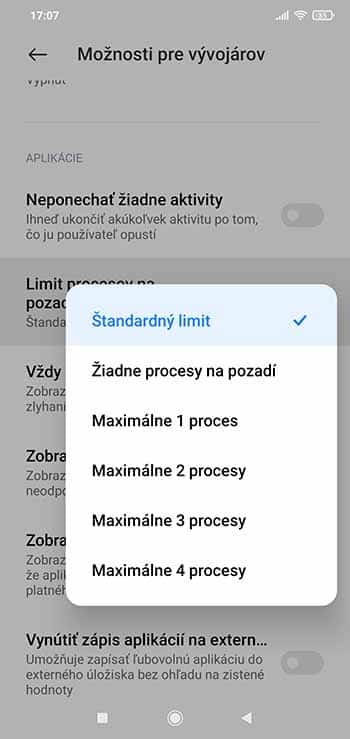 Šetrite batériu obmedzením aplikácií na pozadí