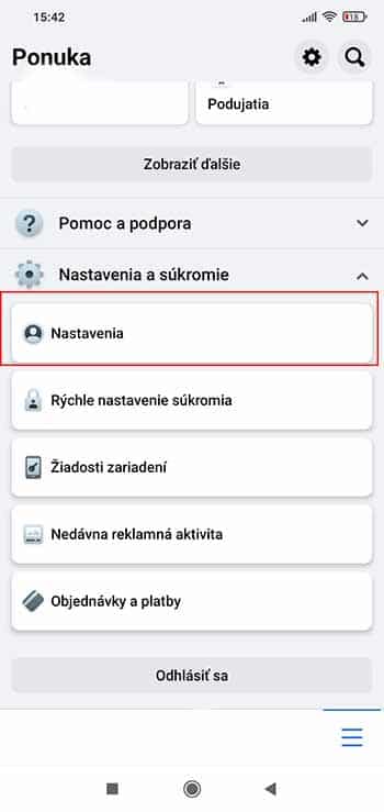 Ako si deaktivovať Facebook