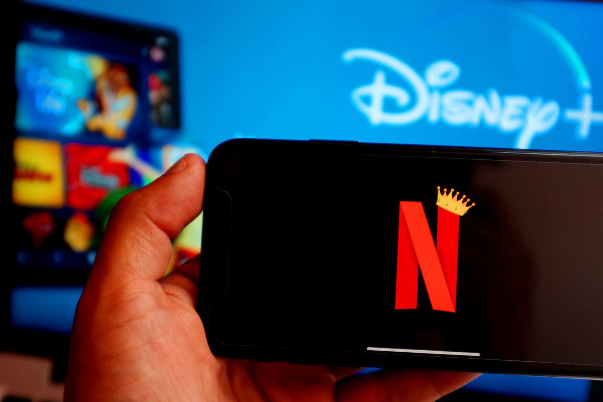 netflix a Disney+