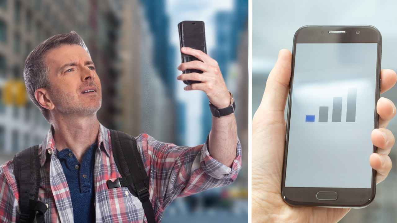 slaby mobilny signal