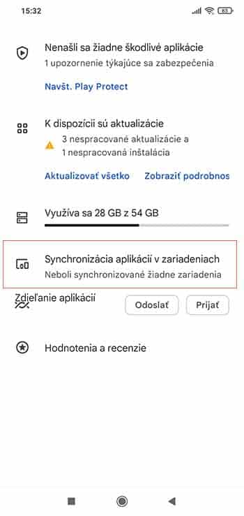 Obchod Play ponúka funkciu, ktorá vám umožní synchronizovať aplikácie medzi smartfónmi