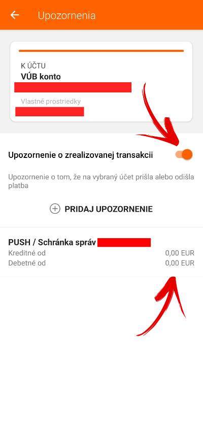 upozornenie na pohyby na ucte_1