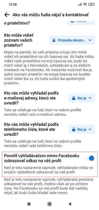 Ochráňte si súkromie na Facebooku