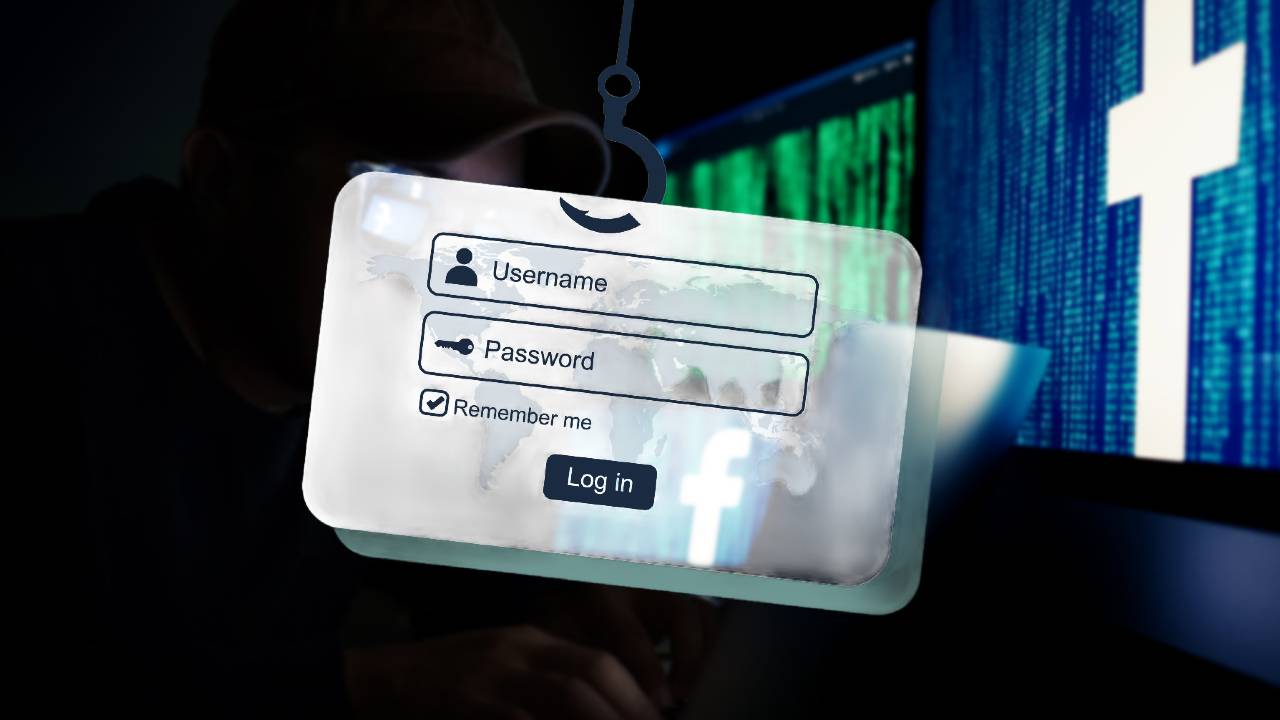 Facebook phishing kradez prihlasovacich udajov