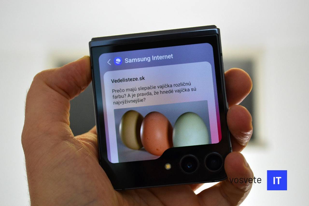Galaxy Z Flip 5_vonkajsi displej upozornenie z webu