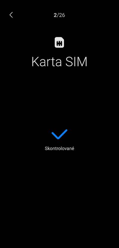Samsung Diagnostika telefonu komponenty_4