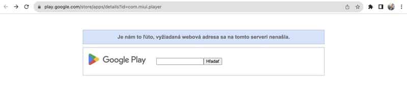 Mi Music aplikácia Obchod Play