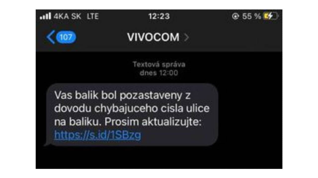 podvodna URL adresa