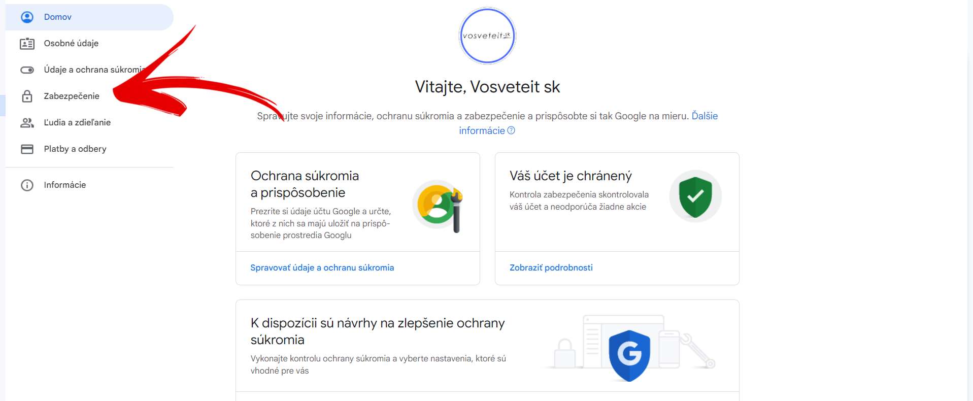 Gmail nastavenia zabezpecenie_2