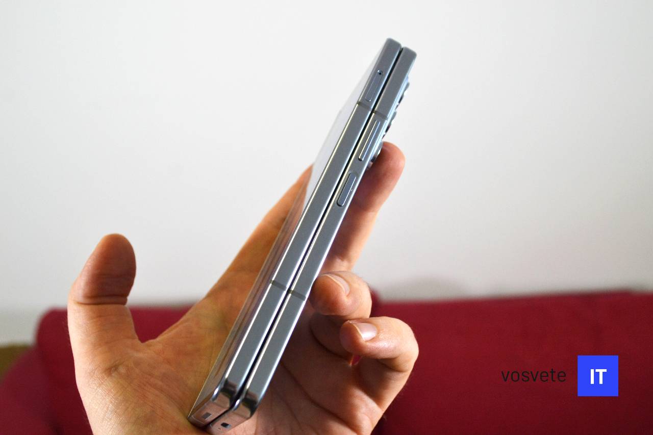 Samsung Galaxy Z Fold 5 tlacidla ovladania