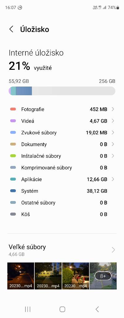 Samsung Galaxy Z Fold 5 ulozisko