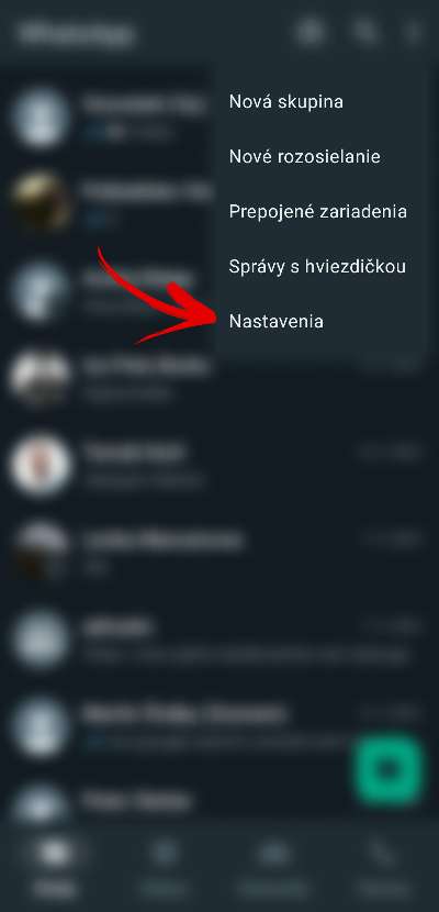 WhatsApp zrusenie automaticke ukladania multimedialnych suborov_1