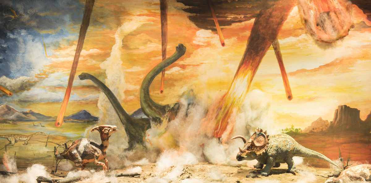 asteroid dinosaury vymieranie