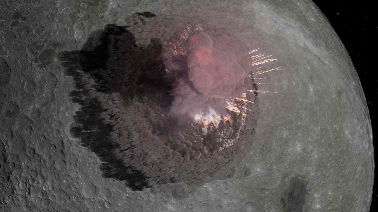 explozia na mesiaci naraz