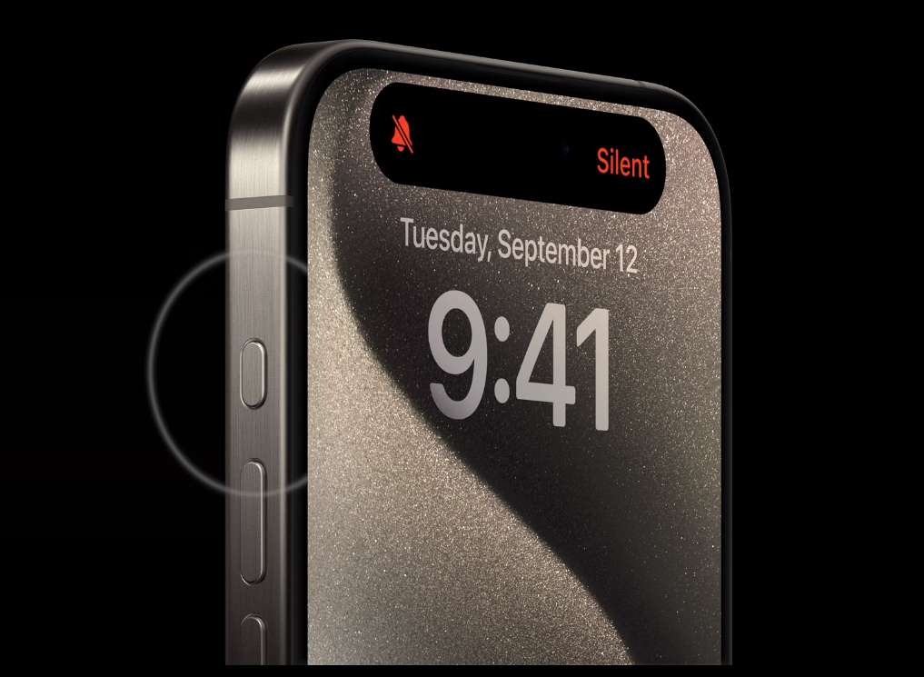iPhone 15 Pro a iPhone 15 Pro Max tlacidlo action