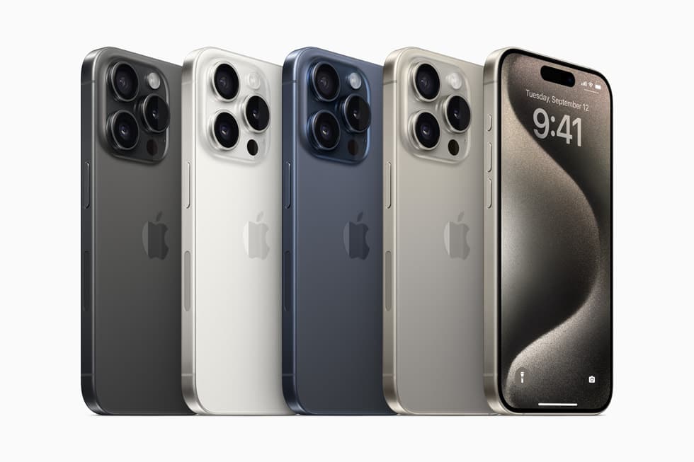 iPhone 15 Pro a iPhone 15 Pro Max