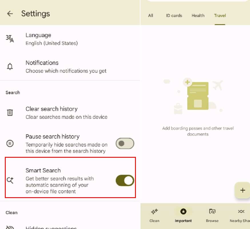 Google Súbory dostávajú funkciu smart vyhľadávania