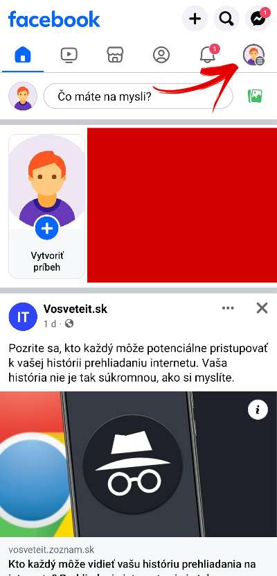Facebook ako si vytvorit alternativny profil navod_1