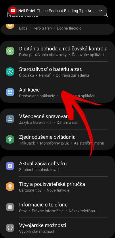 ako vymazat cache Facebooku navod 1