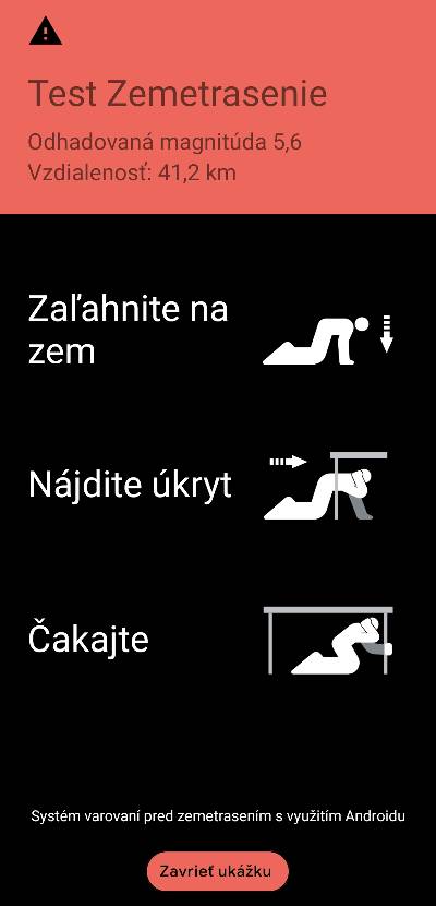 ako zapnut upozornenie na zemetrasenie Android navod_4