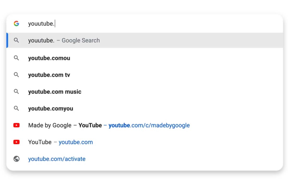 Google zlepší návrhy v URL okne Google Chrome