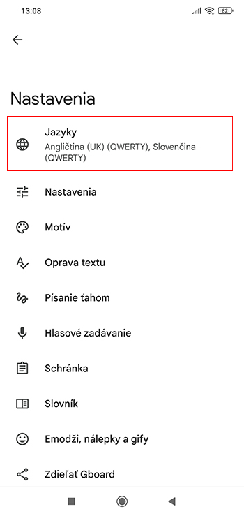 Ako si zmeniť predvolenú klávesnicu v smartfóne?