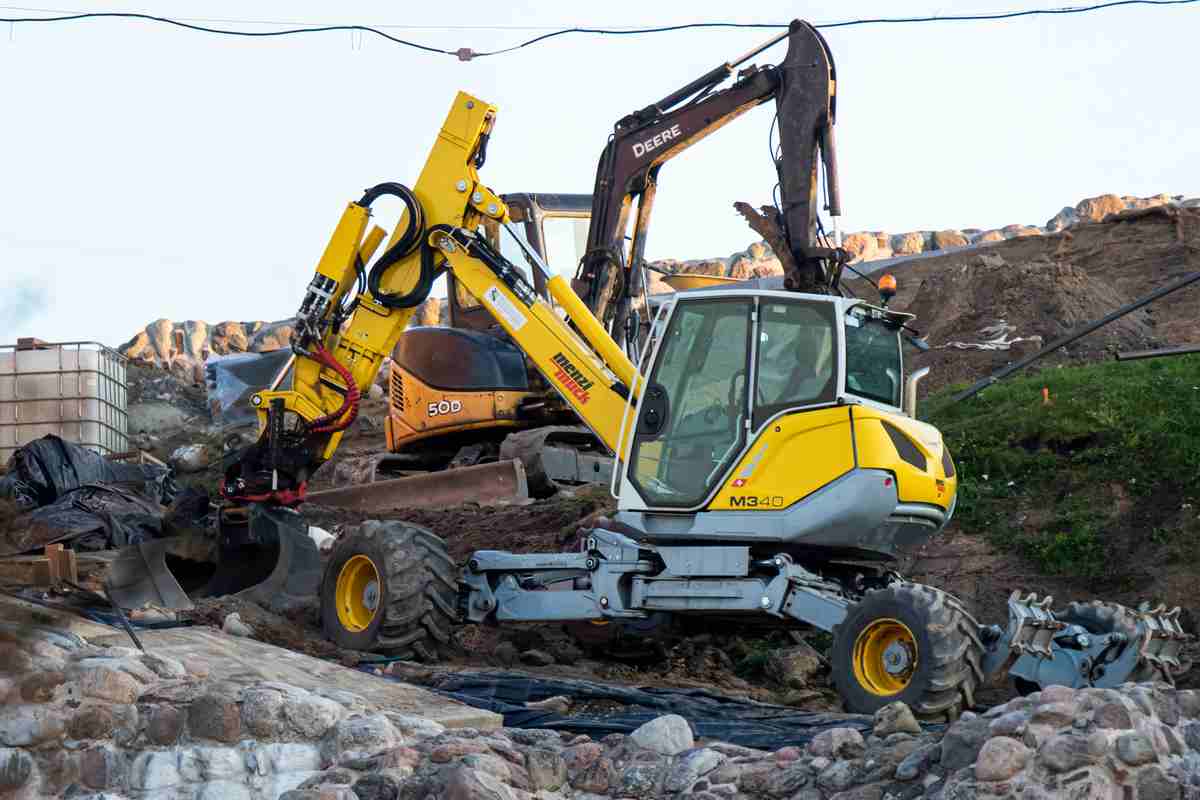 Menzi Muck M545 bager