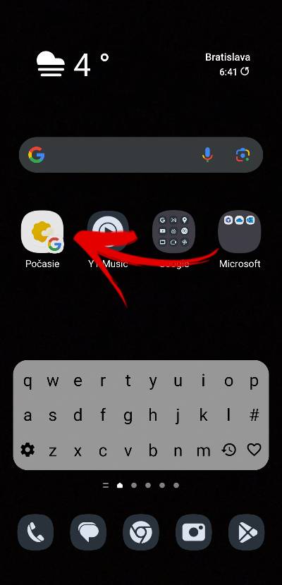 Najpresnejsie pocasie na zajtra Google aplikacie navod_5_2