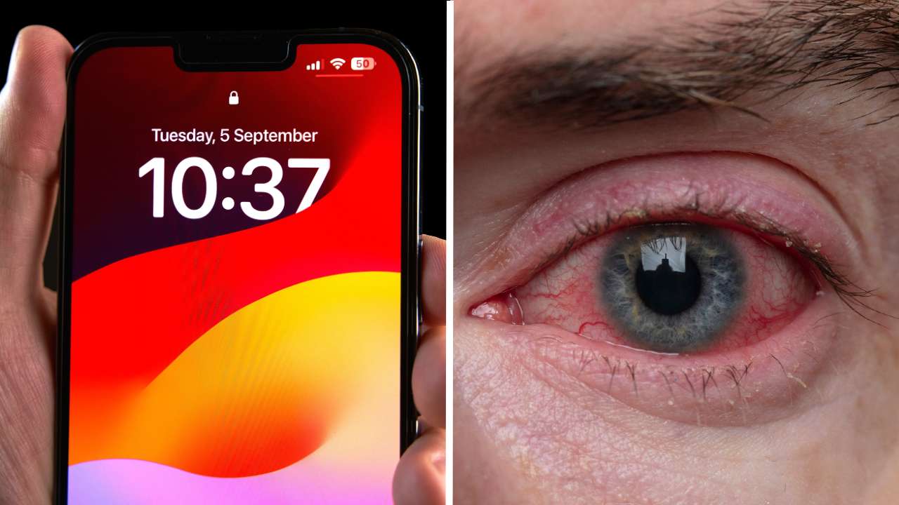 Vzdialenost od obrazovky iOS 17 ochrana zraku