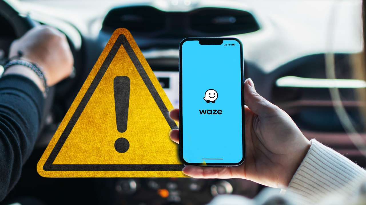 Waze funkcia upozornenie na nehodovy usek