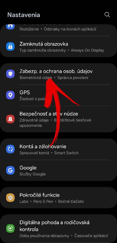 ako aktivovat tajny priecinok v Samsung smartfone navod_1