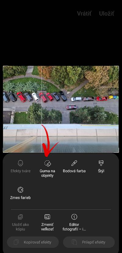 ako odstranit objekt z fotografie samsung smartfon aplikacia galeria navod_5
