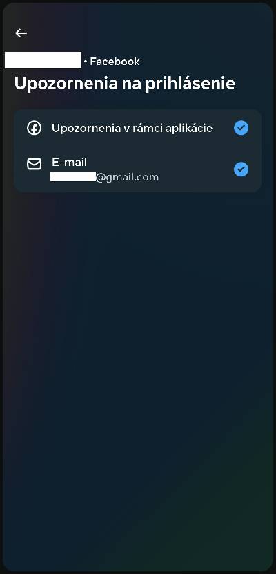 ako zapnut upozornenia na cudzie prihlasenia sa do facebook uctu navod_7