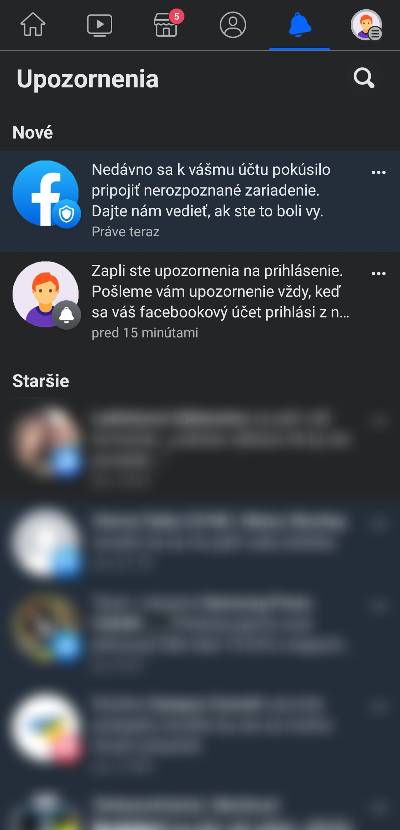 ako zapnut upozornenia na cudzie prihlasenia sa do facebook uctu navod_8