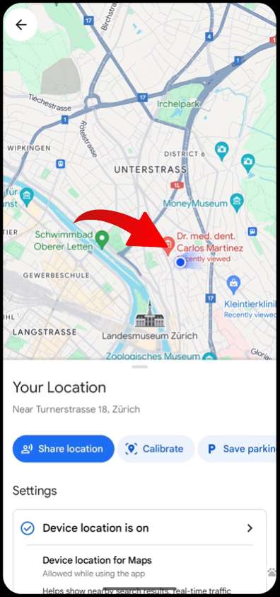 Google Mapy nove funkcie po kliknuti na bodku v mapach